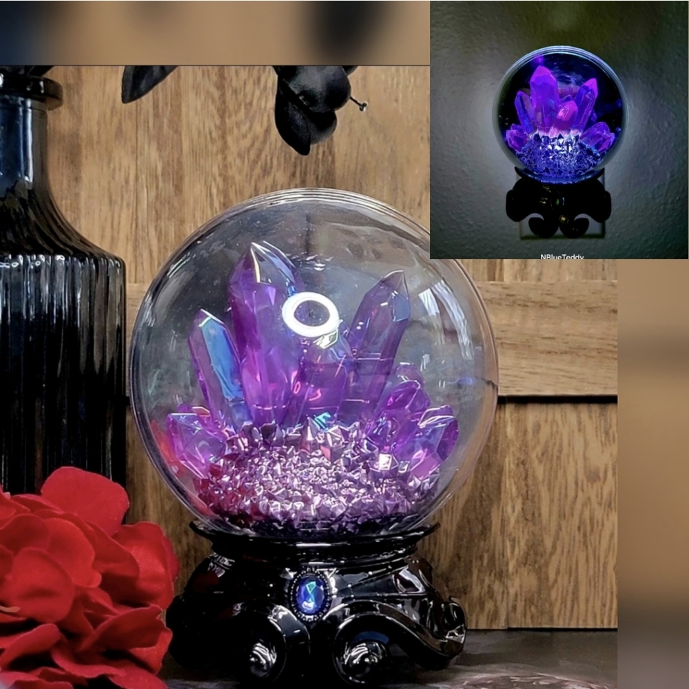 B&BW 🔮 Crystal Ball Nightlight Wallflower Plug & Refill HALLOWEEN